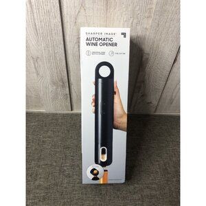 Sharper Image Universal Automatic Wine Bottle Opener with Foil Cutter